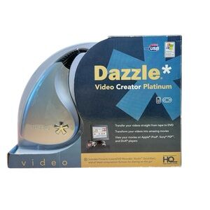 Dazzle Video Creator Platinum‎ Open Box USB Video Capture Software